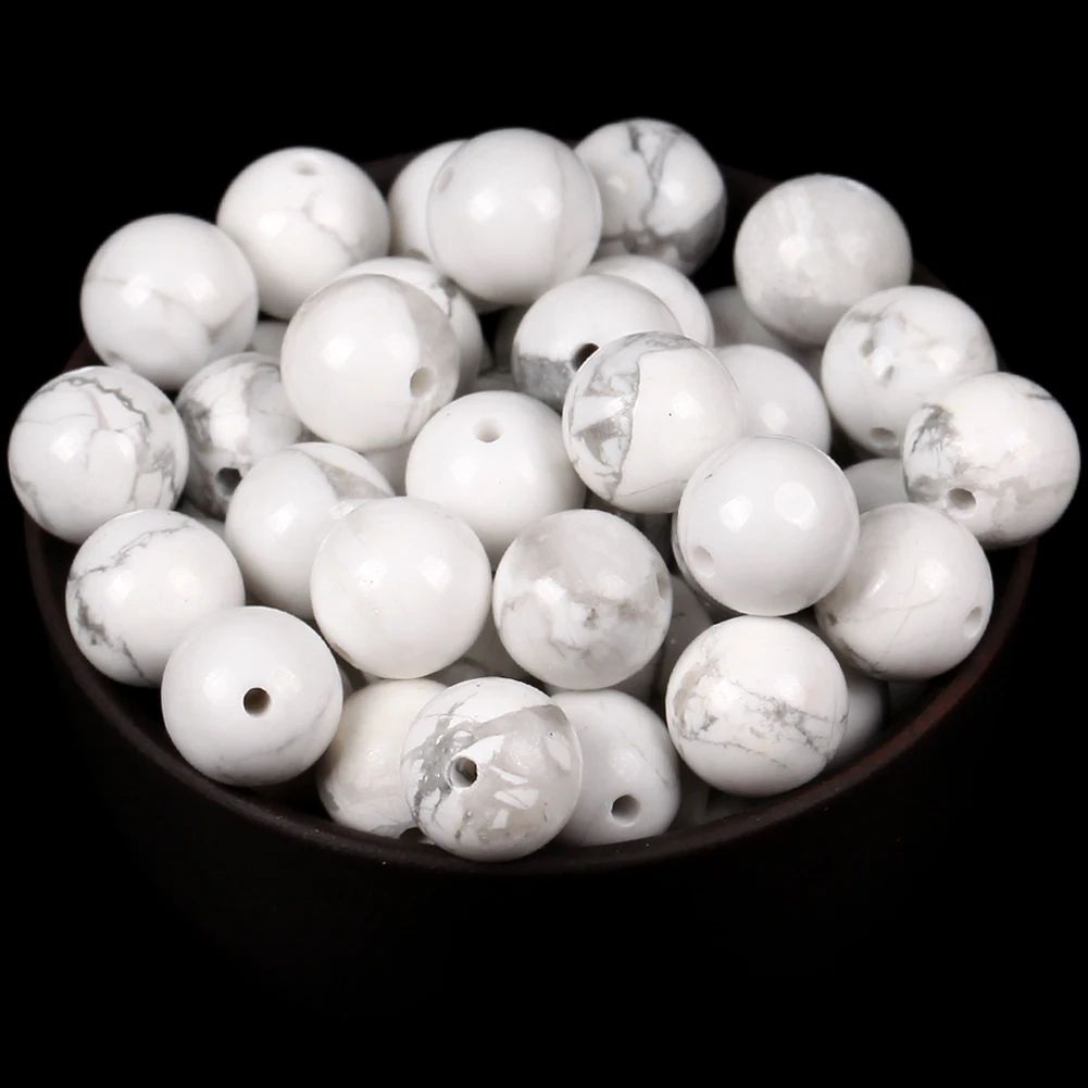 Natural Stone Beads Strand for Jewelry Making – Round Gemstone Beads (Tiger Eye, Amazonite & More) in Multiple Sizes