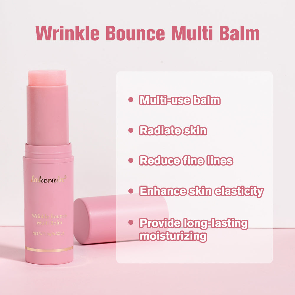 Korean Multi Balm Stick, Moisturizing Wrinkle Bounce Balm, Collagen Multi Cream for Dull Skin