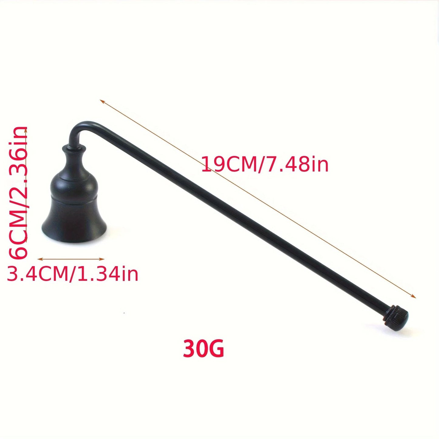 Elegant Metal Candle Extinguisher Aromatherapy Tool