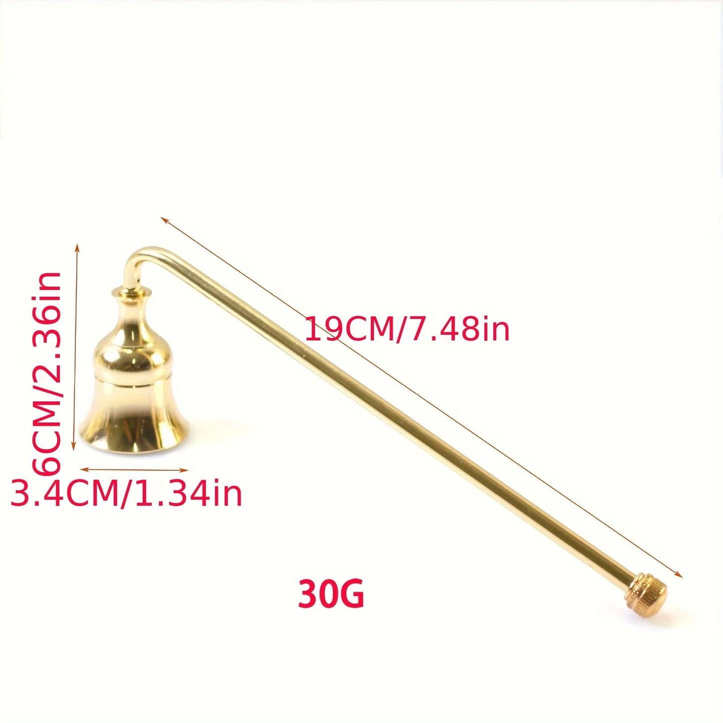 Elegant Metal Candle Extinguisher Aromatherapy Tool