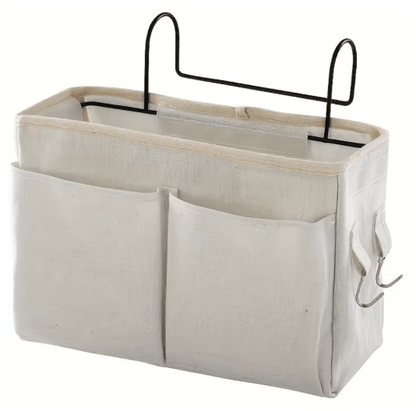 Minimalist Bedhead Storage Rack and Wall Mounted Bedside Basket