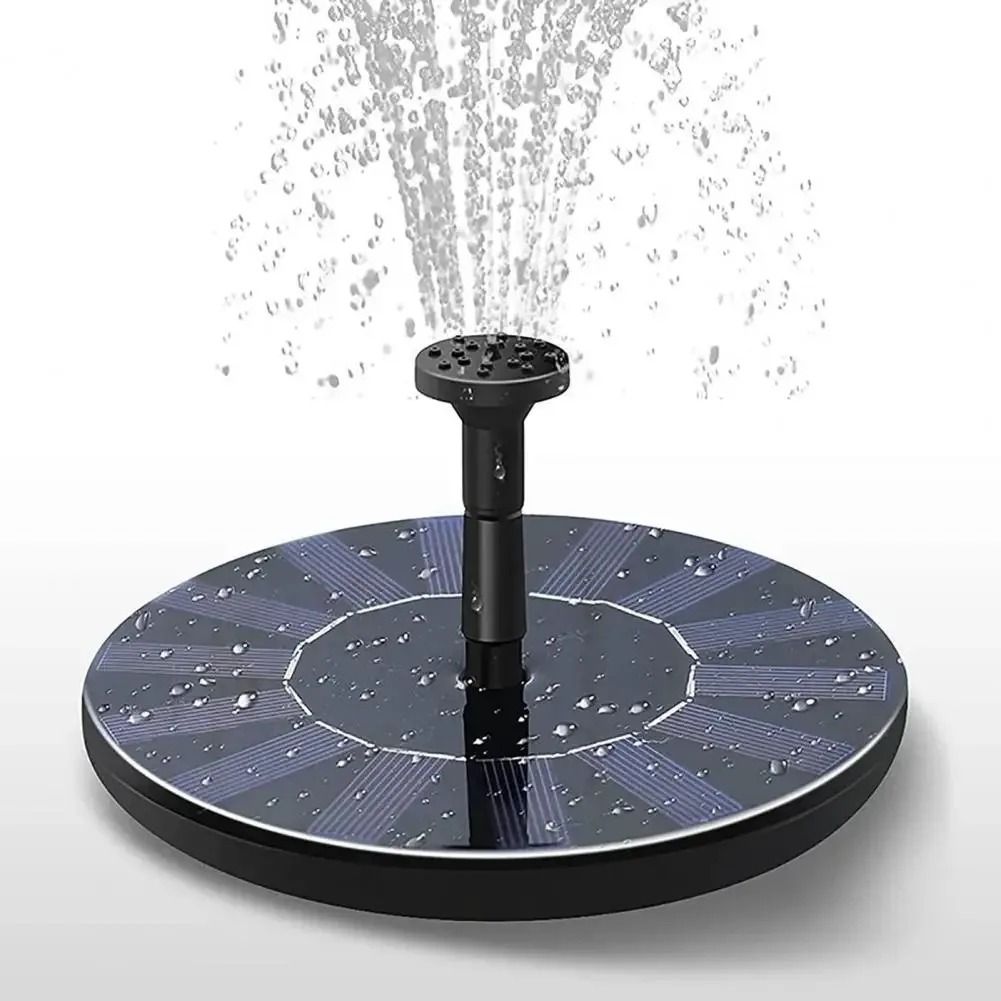 Solar-Powered Floating Fountain – Eco-Friendly Water Feature for Bird Baths & Ponds