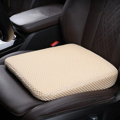 Thickened Memory Foam Car Seat Height Pad – Beveled Ergonomic Leveling Cushion