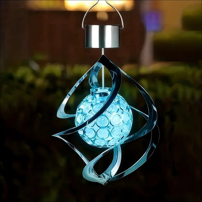 Solar Wind Chime Pendant Light Outdoor Garden Decorative Solar Light