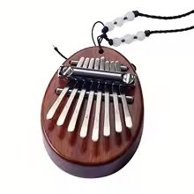 8-Key Mini Kalimba Thumb Piano Water Drop Portable Musical Instrument