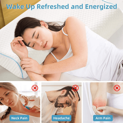 Memory Foam Pillow for Side Sleepers, Anti Pressure Arm Rest Pillow with Slow Rebound for Ultimate Comfort