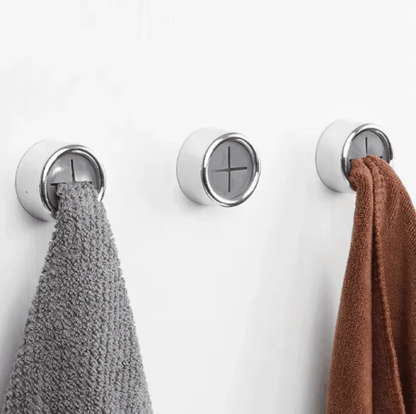 Self Adhesive Towel Plug Holder Wall Mounted Towel and Rag Clips 1 to 4 pcs