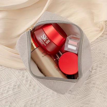 Corduroy Makeup Storage Bag Organizer