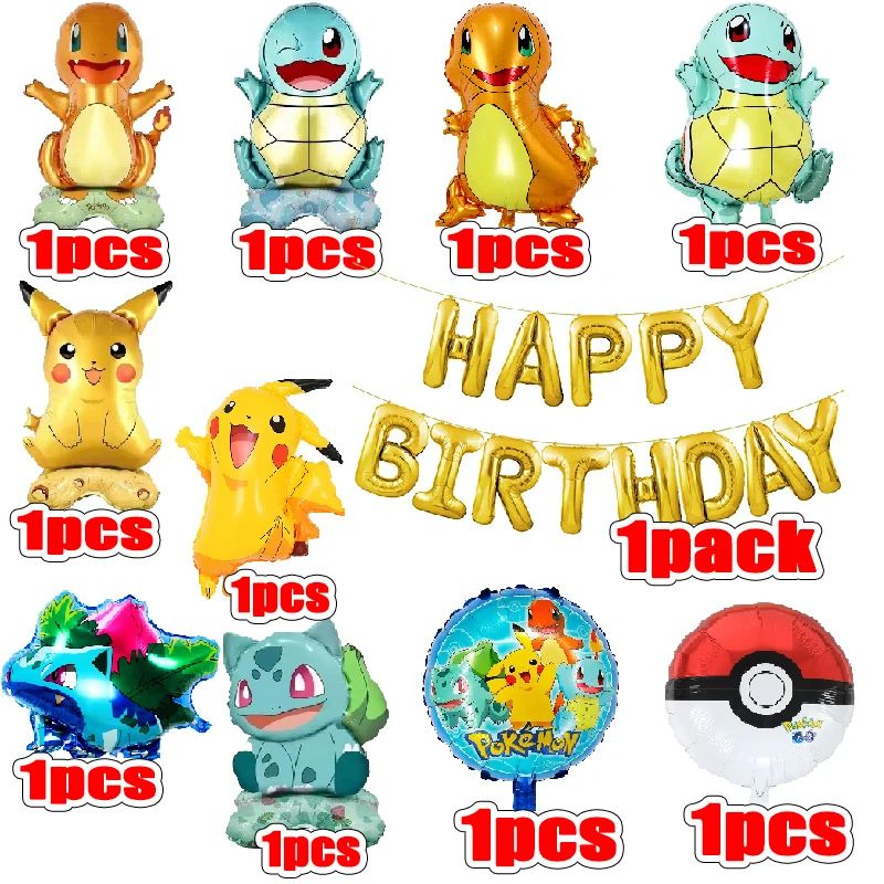 Pokemon Party Balloon Set