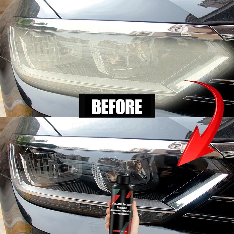 ClearBeam Headlight Restoration Kit – Car Headlamp Polishing & Cleaning Repair Paste