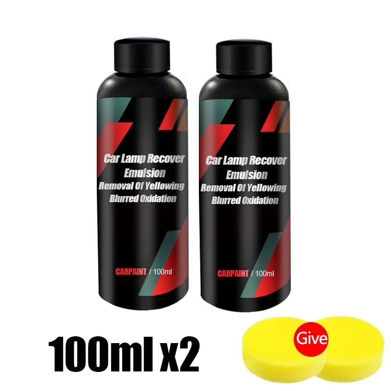 ClearBeam Headlight Restoration Kit – Car Headlamp Polishing & Cleaning Repair Paste