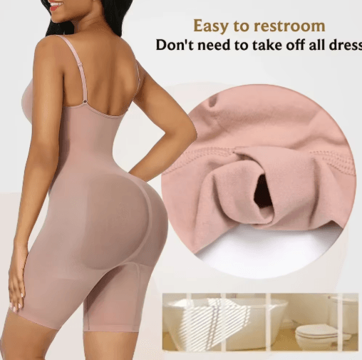 Seamless Tummy Control Shapewear Bodysuit Waist Cincher and Slimming Underwear for Women