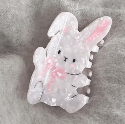 Creative Hair Accessory Little Rabbit Texture Cute Hair Clip – Sweet Ponytail Holder for Women