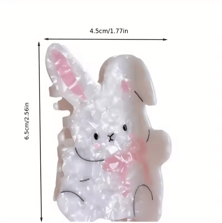 Creative Hair Accessory Little Rabbit Texture Cute Hair Clip – Sweet Ponytail Holder for Women