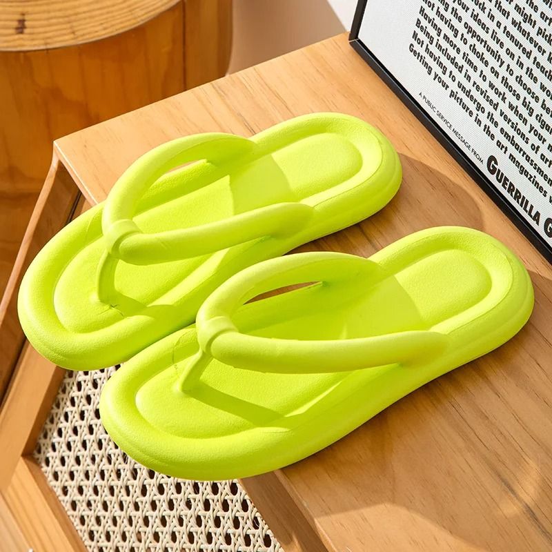 Soft Sole EVA Cloud Flip Flops for Women Summer Non Slip Platform Slippers