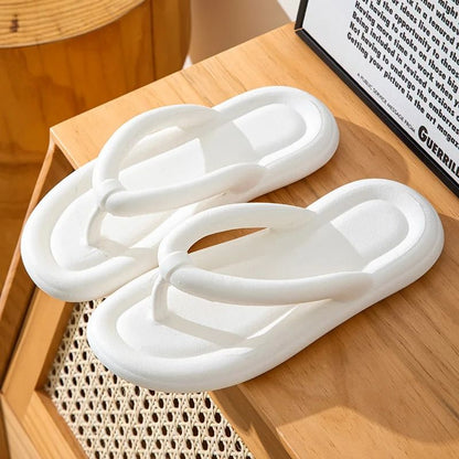 Soft Sole EVA Cloud Flip Flops for Women Summer Non Slip Platform Slippers