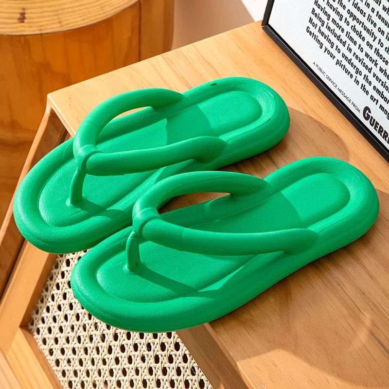 Soft Sole EVA Cloud Flip Flops for Women Summer Non Slip Platform Slippers