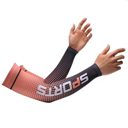 Summer Ice Silk Sunscreen Sleeves – Cooling UV Protection & Anti-Slip Arm Covers