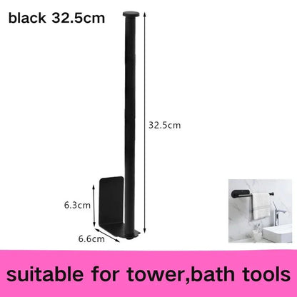 StickEase Self-Adhesive Toilet Paper Holder – No-Drill Wall Mounted Roll Holder