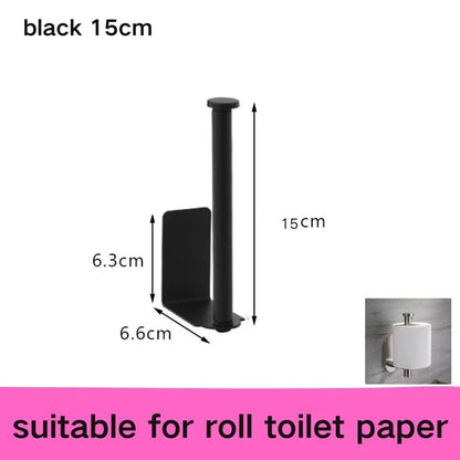 StickEase Self-Adhesive Toilet Paper Holder – No-Drill Wall Mounted Roll Holder