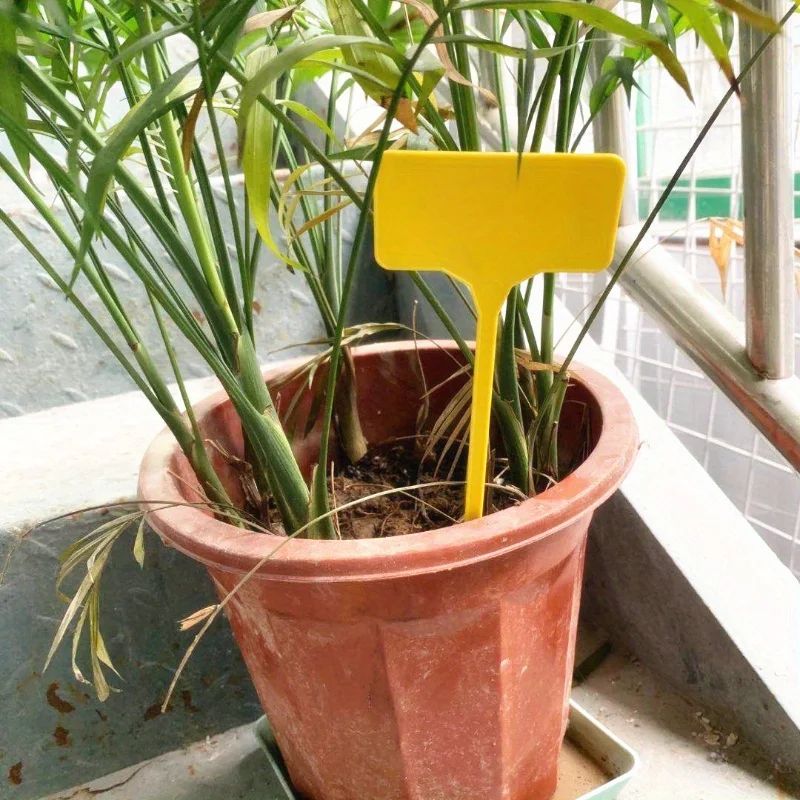 Reusable T Type Garden Plant Labels