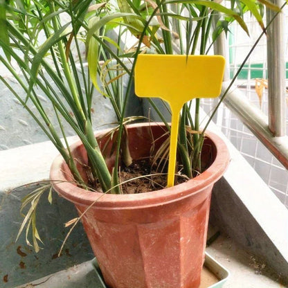 Reusable T Type Garden Plant Labels