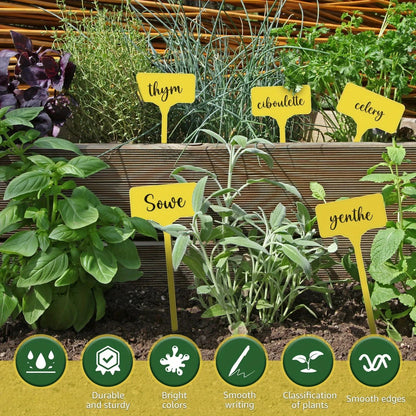 Reusable T Type Garden Plant Labels