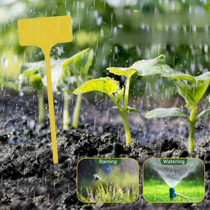 Reusable T Type Garden Plant Labels