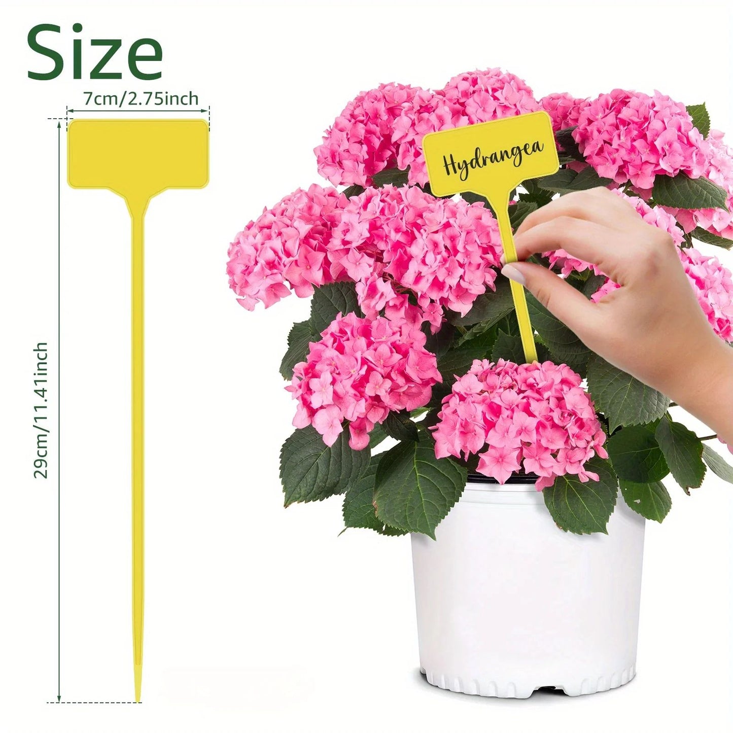 Reusable T Type Garden Plant Labels