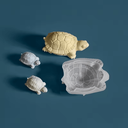 3D Turtle Candle Mold – Sea Turtle Silicone Mould for DIY Candle Making Kit & Beach Lovers Craft Projects