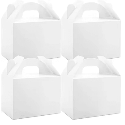 Party Favor Gift Boxes with Handles (10-Pack) – Handheld Cake & Gift Packaging for Special Occasions