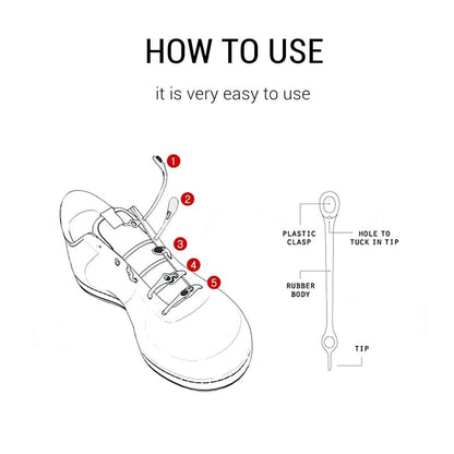 12-Pack No Tie Shoelaces Stretch Silicone Laces for Sneakers (Adults & Kids)