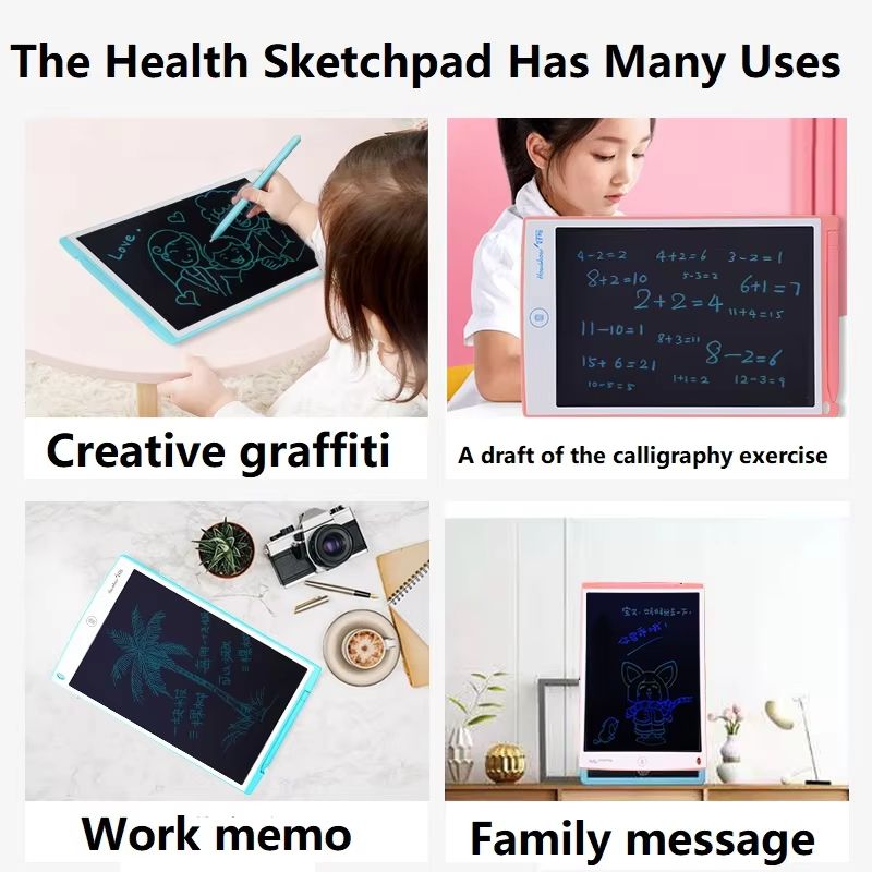 LCD Writing and Drawing Tablet for Digital Notes and Creative Sketching