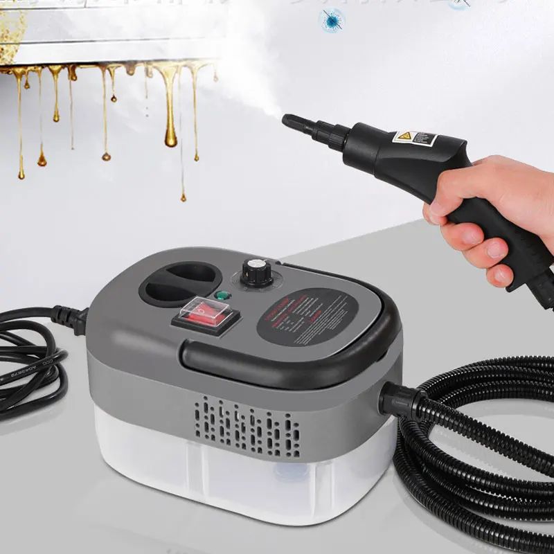 2500W high pressure steam cleaner Handheld Deep-Clean Steamer for Kitchen, Car & AC