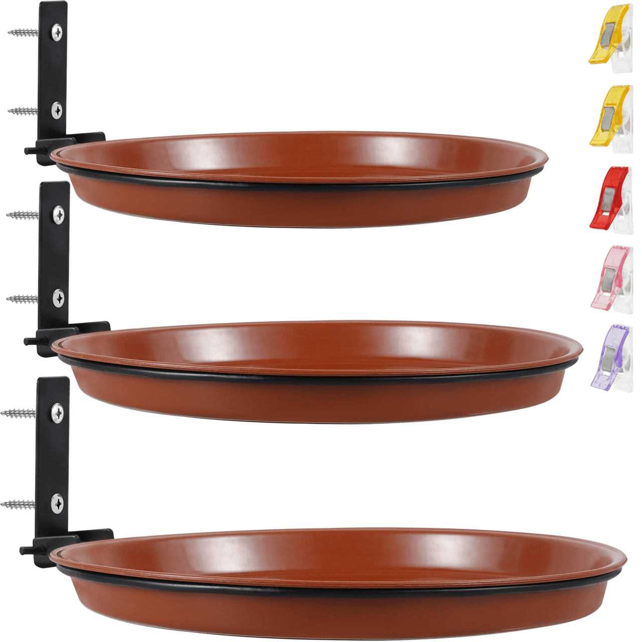 Tree Mounted Bird Feeding Trays Multifunctional Garden Feeder Set