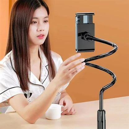 Universal Adjustable Lazy Phone Holder, Flexible Arm Stand, Smartphone Desktop Mount Bracket, Home Bed Clip Holder