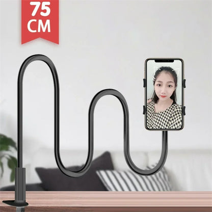 Universal Adjustable Lazy Phone Holder, Flexible Arm Stand, Smartphone Desktop Mount Bracket, Home Bed Clip Holder