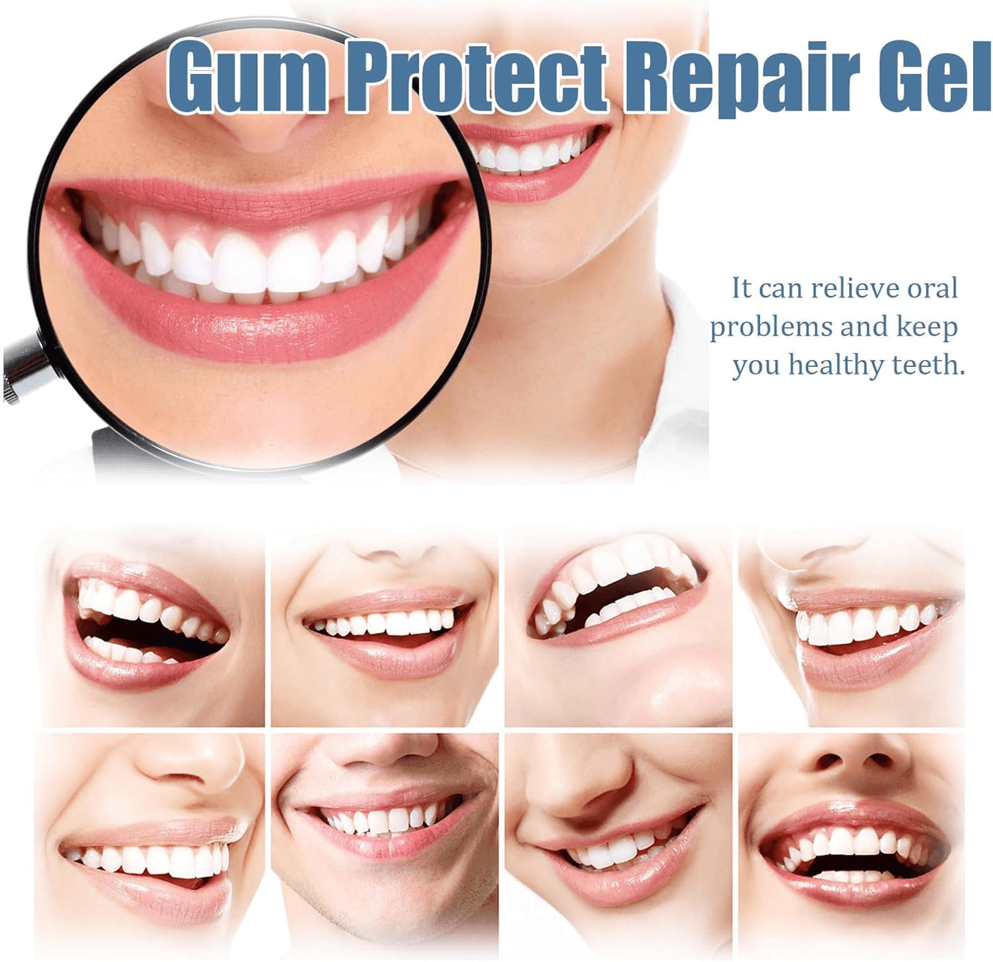 Rapid Repair Gums Serum, Instant Relief for Sensitive Teeth, Cavities & Gum Damage