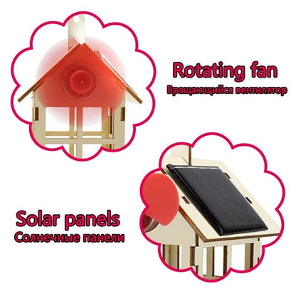Solar-Powered Twin Blade Windmill Science DIY Kit