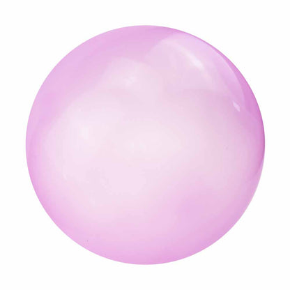 Kids Inflatable Elastic Ball, Blow Up Balloon Toy, Soft Water Filled Bubble Ball for Party Games