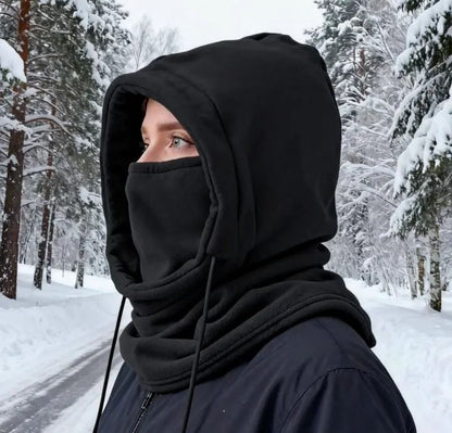 Unisex Winter Balaclava Knit Hood | Windproof Mask & Headgear for Cold Weather