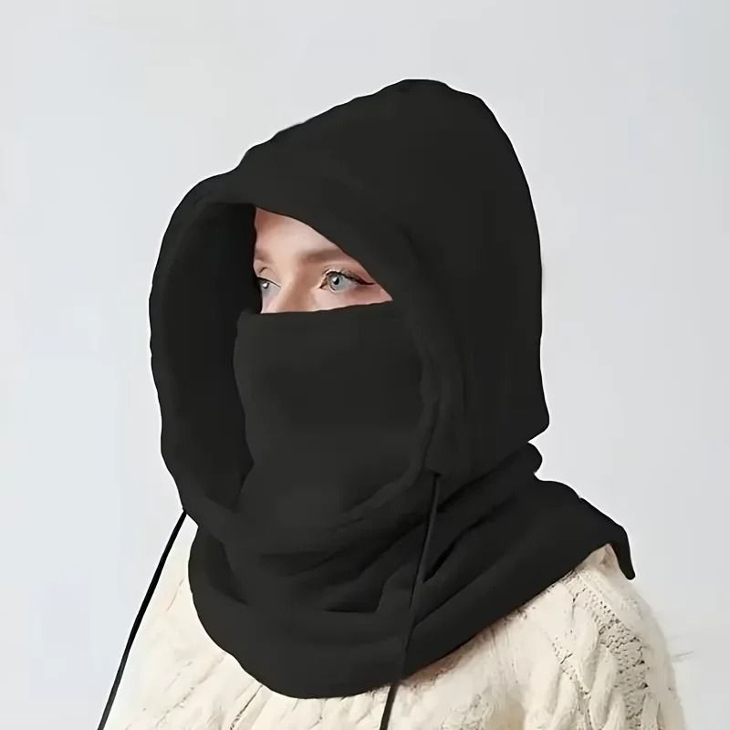 Unisex Winter Balaclava Knit Hood | Windproof Mask & Headgear for Cold Weather