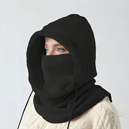 Unisex Winter Balaclava Knit Hood | Windproof Mask & Headgear for Cold Weather