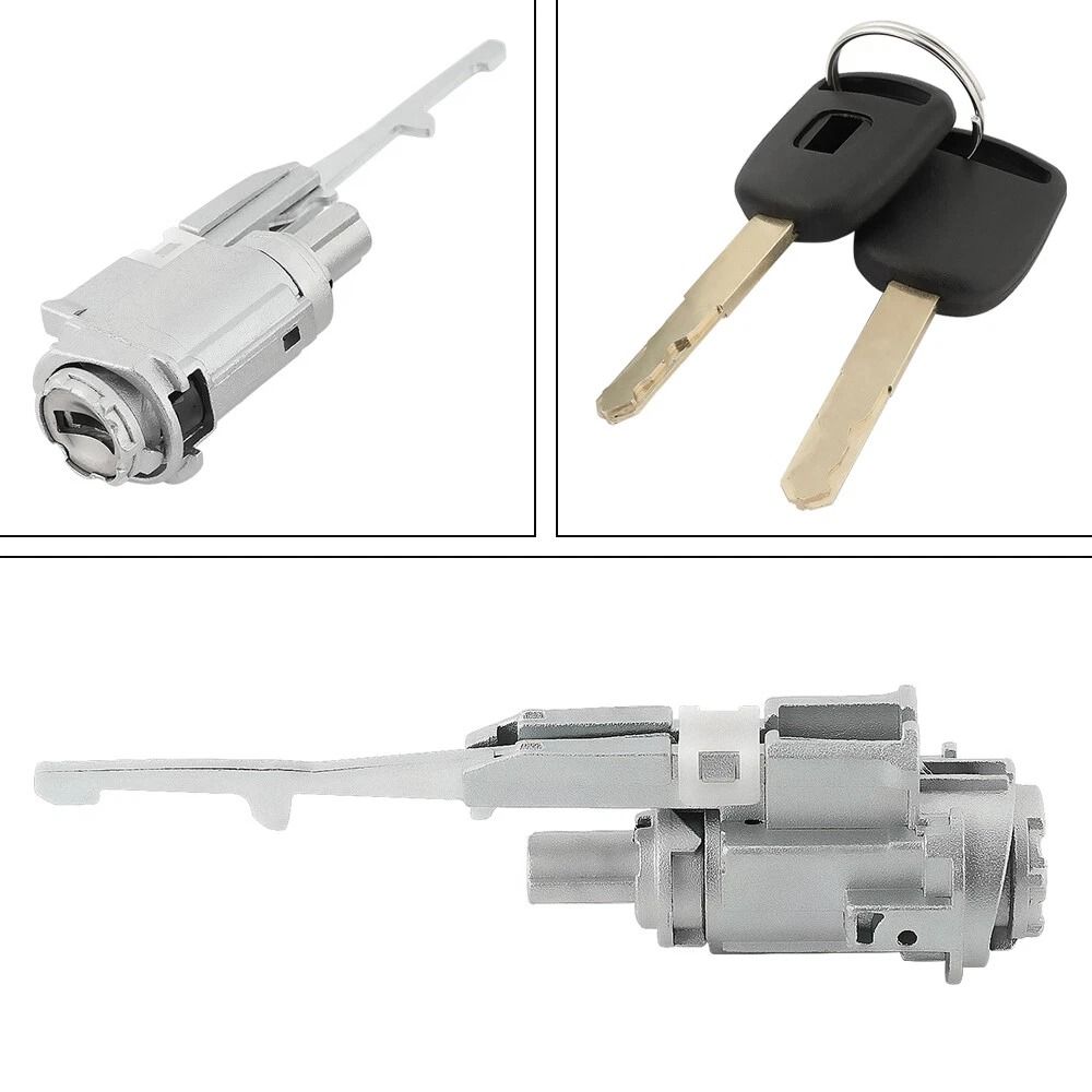 Anti Rust Ignition Switch Cylinder & Lock Cylinder Kit with Keys for Reliable Vehicle Security