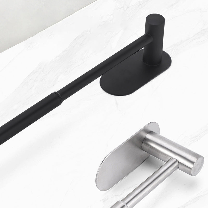 Towel Bar Adjustable, Stainless Steel Bathroom Towel Rack, Wall Mounted Bath Towel Holder