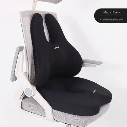 Orthopedic Memory Foam Seat & Back Set | Complete Coccyx & Lumbar Support