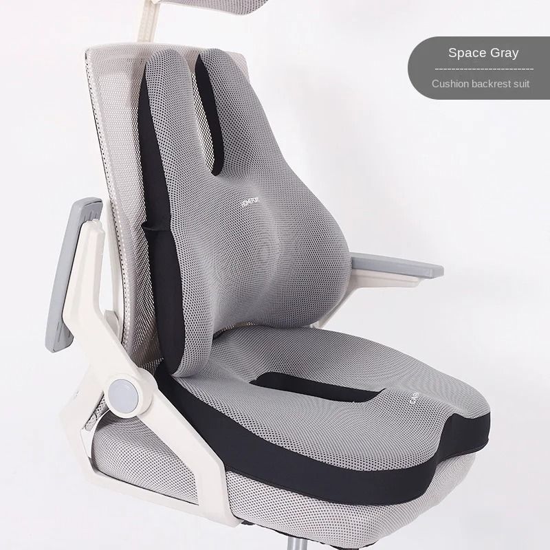 Orthopedic Memory Foam Seat & Back Set | Complete Coccyx & Lumbar Support