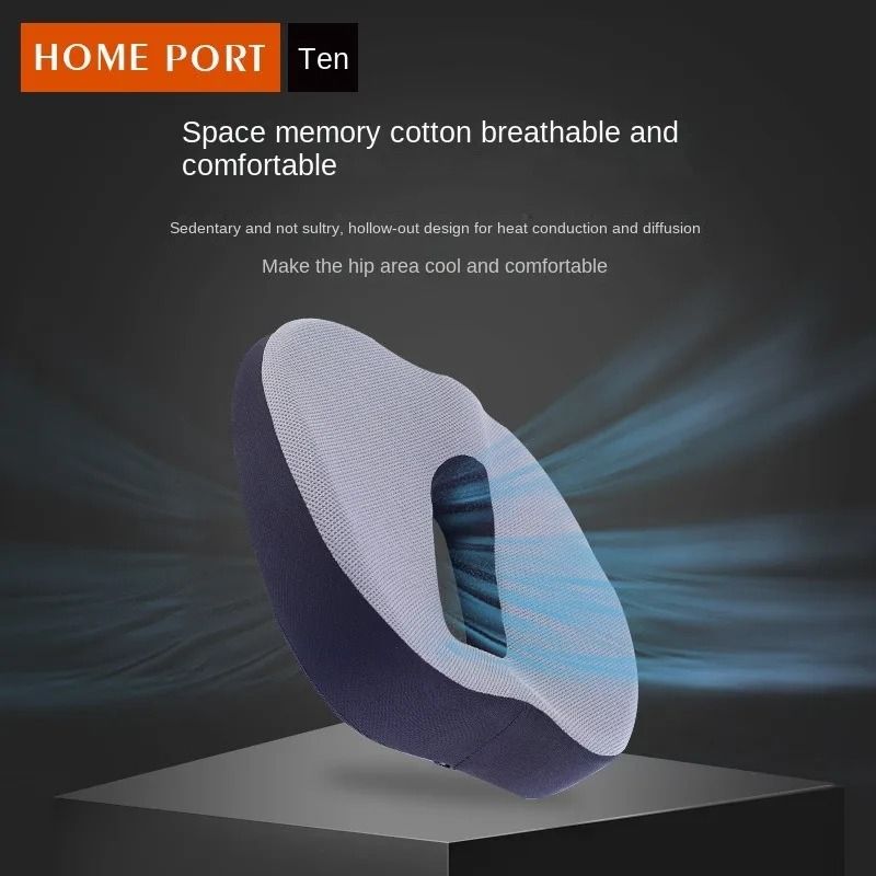 Orthopedic Memory Foam Seat & Back Set | Complete Coccyx & Lumbar Support