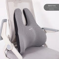 gray waist pillow