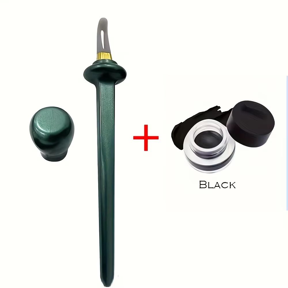 Waterproof Silicone Eyeliner Brush, Non-Smudge Eyeliner Tool for Precise Application